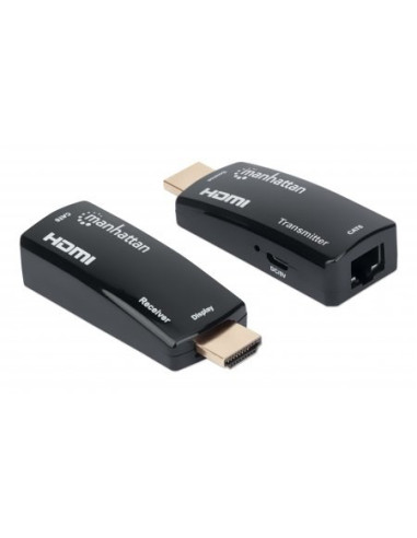 Manhattan  Kompakter 1080P Hdmi Over Ethernet Extender Kit