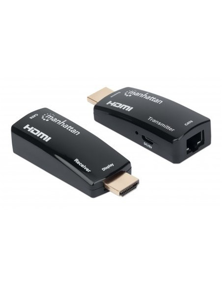 Manhattan  Kompakter 1080P Hdmi Over Ethernet Extender Kit