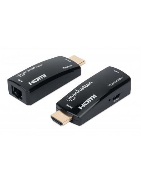 Manhattan  Kompakter 1080P Hdmi Over Ethernet Extender Kit