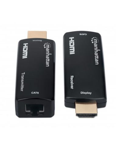 Manhattan  Kompakter 1080P Hdmi Over Ethernet Extender Kit