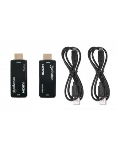 Manhattan  Kompakter 1080P Hdmi Over Ethernet Extender Kit