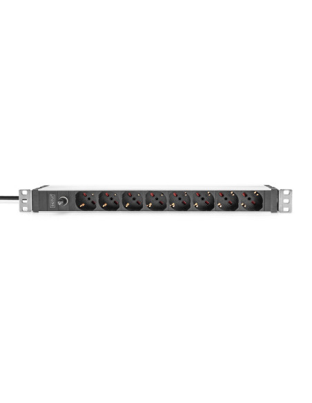 Digitus Dn-95410-It Rozdzielacz Zasilania Pdu 8 X Gniazdo Sieciowe 1U