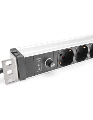 Digitus Dn-95410-It Rozdzielacz Zasilania Pdu 8 X Gniazdo Sieciowe 1U