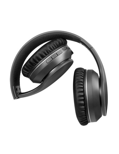 Logilink Bt0053 Słuchawki/Zestaw Słuchawkowy Bezprzewodowy Opaska Na Głowę Muzyka Bluetooth Czarny