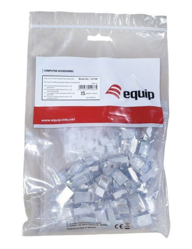 Equip 121148 Wtyczka Rj45 Srebrny