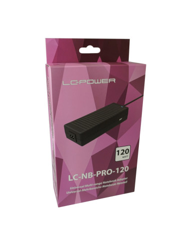 Lc-Power Lc-Nb-Pro-120 Adapter Zasilający/ Inwentor Wewnętrzna 120 W Czarny