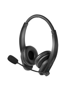 Logilink Bt0060 Słuchawki/Zestaw Słuchawkowy Bezprzewodowy Opaska Na Głowę Biuro/Centrum Telefoniczne Bluetooth Czarny 2