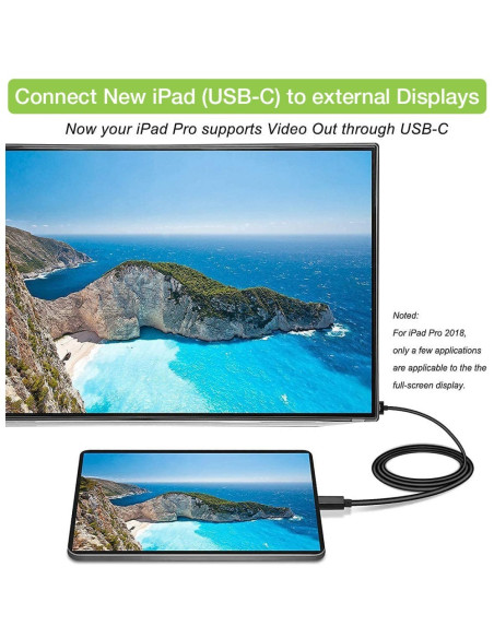 Techly Iadap Usbc-Hdmi2Ty Zewnętrzna Karta Graficzna Usb 3840 X 2160 Px Czarny