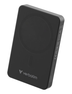 Verbatim Charge 'N' Go Essentials 10000 Mah Bezprzewodowe Ładowanie Czarny