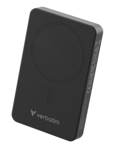 Verbatim Charge 'N' Go Essentials 10000 Mah Bezprzewodowe Ładowanie Czarny