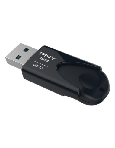 Pny Attache 4 Pamięć Usb 256 Gb Usb Typu-A 3.2 Gen 1 (3.1 Gen 1) Czarny