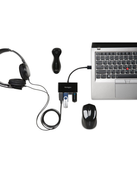 Kensington 4-Portowy Koncentrator Usb 3.0