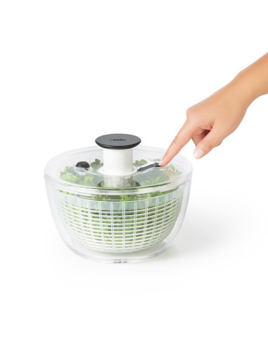 Oxo Ox1351680 Good Grips Salatschleuder Mit Sieb Und Deckel Klein
