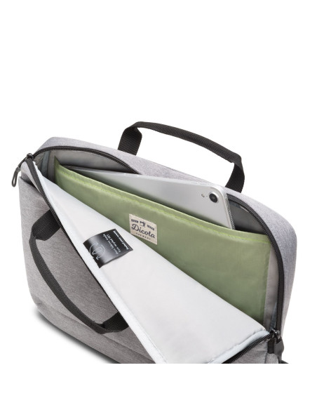 Dicota Slim Eco Motion 14 - 15.6" 39,6 Cm (15.6") Aktówka Szary