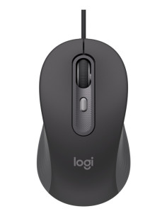 Logitech Signature Wired M520 For Business Myszka Biuro Oburęczny Usb Type-C Optyczny 4000 Dpi
