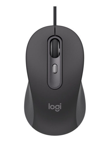 Logitech Signature Wired M520 For Business Myszka Biuro Oburęczny Usb Type-C Optyczny 4000 Dpi