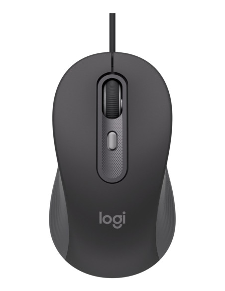 Logitech Signature Wired M520 For Business Myszka Biuro Oburęczny Usb Type-C Optyczny 4000 Dpi