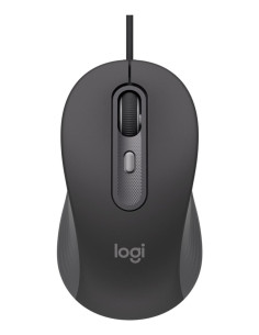 Logitech Signature Wired M520 For Business Myszka Biuro Oburęczny Usb Type-C Optyczny 4000 Dpi 2