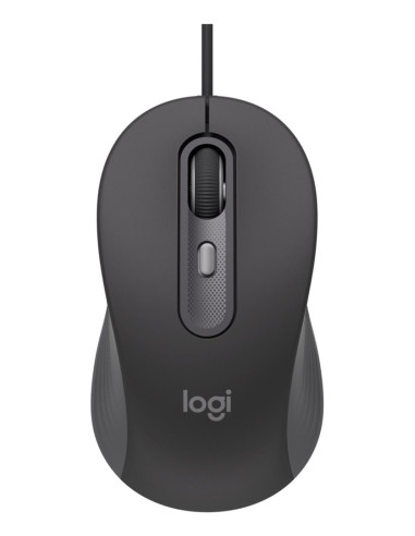 Logitech Signature Wired M520 For Business Myszka Biuro Oburęczny Usb Type-C Optyczny 4000 Dpi