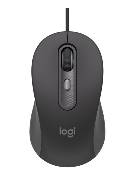 Logitech Signature Wired M520 For Business Myszka Biuro Oburęczny Usb Type-C Optyczny 4000 Dpi