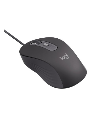 Logitech Signature Wired M520 For Business Myszka Biuro Oburęczny Usb Type-C Optyczny 4000 Dpi