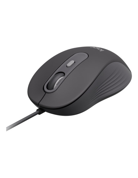 Logitech Signature Wired M520 For Business Myszka Biuro Oburęczny Usb Type-C Optyczny 4000 Dpi