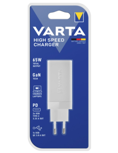 Varta 57956 101 401 Ładowarka Do Urządzeń Przenośnych Uniwersalne Biały Prąd Przemienny Szybkie Ładowanie Wewnętrzna
