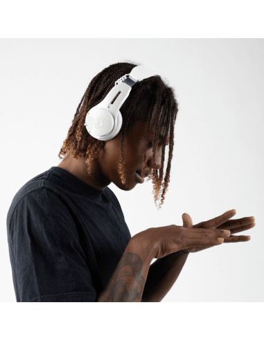 Skullcandy Icon Anc Zestaw Słuchawkowy Przewodowy I Bezprzewodowy Opaska Na Głowę Połączenia/Muzyka Usb Type-C Bluetooth Biały
