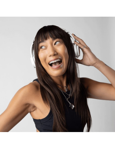 Skullcandy Icon Anc Zestaw Słuchawkowy Przewodowy I Bezprzewodowy Opaska Na Głowę Połączenia/Muzyka Usb Type-C Bluetooth Biały