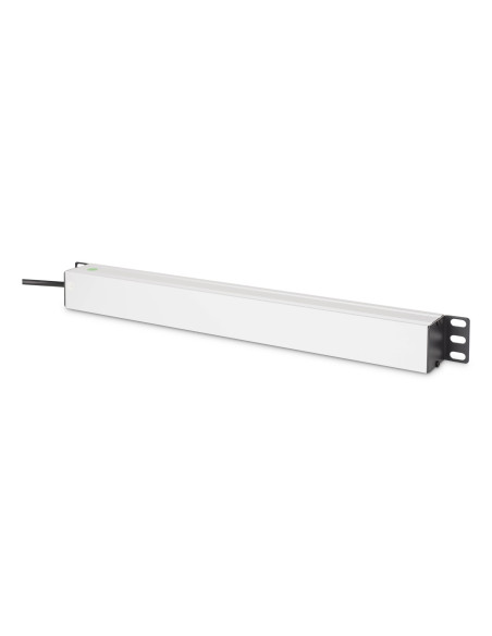 Digitus Dn-95437 Rozdzielacz Zasilania Pdu 9 X Gniazdo Sieciowe 1U Czarny, Srebrny