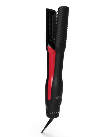 Revlon One-Step Air Straight Szczotka Do Prostowania Ciepły Czarny, Czerwony