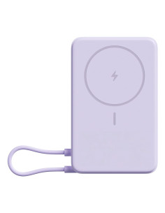 Xiaomi Bhr08Pagl Bank Mocy Litowo-Jonowa (Li-Ion) 5900 Mah Bezprzewodowe Ładowanie Fioletowy