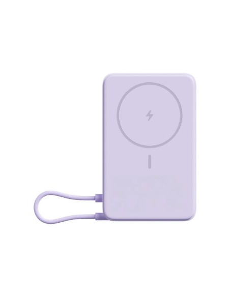 Xiaomi Bhr08Pagl Bank Mocy Litowo-Jonowa (Li-Ion) 5900 Mah Bezprzewodowe Ładowanie Fioletowy