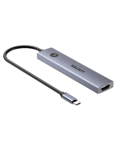 Unitek Hub Usb-C 7W1 Pd 100W Hdmi 2.0 Z On/Off