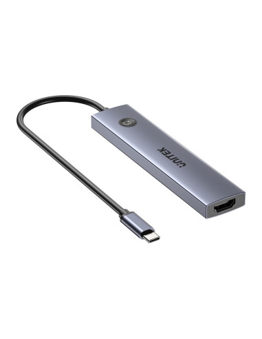 Unitek Hub Usb-C 7W1 Pd 100W Hdmi 2.0 Z On/Off