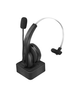 Logilink Bt0059 Słuchawki/Zestaw Słuchawkowy Bezprzewodowy Opaska Na Głowę Biuro/Centrum Telefoniczne Bluetooth Podstawka Do Ład