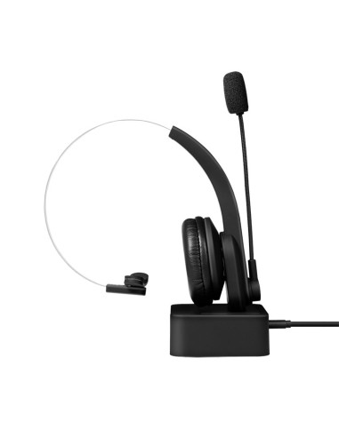 Logilink Bt0059 Słuchawki/Zestaw Słuchawkowy Bezprzewodowy Opaska Na Głowę Biuro/Centrum Telefoniczne Bluetooth Podstawka Do Ład