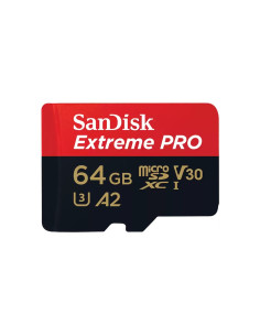 Karta Pamięci Microsdxc Sandisk Extreme Pro 64Gb 200/90 Mb/S A2 C10 V30 Uhs-I U3