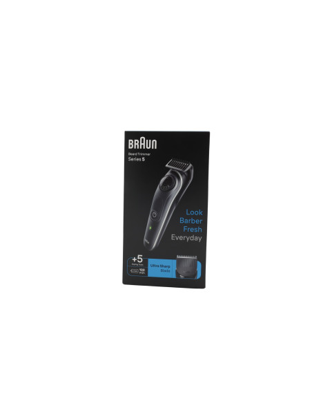 Braun Beardtrimmer 5 80708197 Trymer Do Brody Bateria 40 2 Cm Czarny