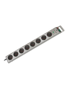 Brennenstuhl Super-Solid Surge Protection 4.500 A Srebrny 8 X Gniazdo Sieciowe 2,5 M 2