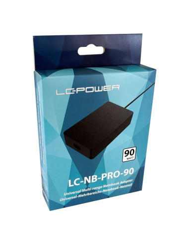 Lc-Power Lc-Nb-Pro-90 Adapter Zasilający/ Inwentor Wewnętrzna 90 W Czarny