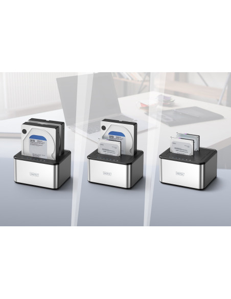Digitus Stacja Dokująca Usb 3.0 Z Dwoma Dyskami Twardymi Sata 2,5"/3,5