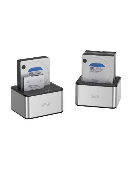 Digitus Stacja Dokująca Usb 3.0 Z Dwoma Dyskami Twardymi Sata 2,5"/3,5