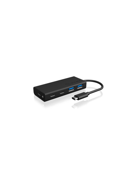 Icy Box Ib-Hub1426-Cpd Usb 3.2 Gen 1 (3.1 Gen 1) Type-C 5000 Mbit/S Czarny
