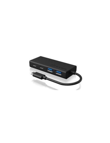 Icy Box Ib-Hub1426-Cpd Usb 3.2 Gen 1 (3.1 Gen 1) Type-C 5000 Mbit/S Czarny
