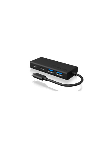 Icy Box Ib-Hub1426-Cpd Usb 3.2 Gen 1 (3.1 Gen 1) Type-C 5000 Mbit/S Czarny