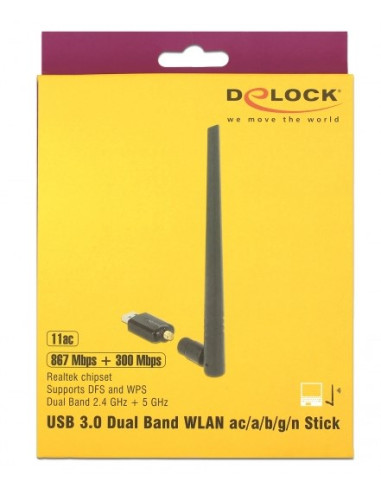 Delock 12535 Karta Sieciowa Rf Wireless