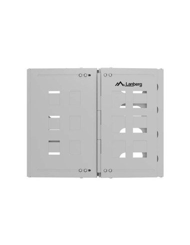 Lanberg Uchwyt Ścienny Rack 19' 8U 497X400/240 Szary