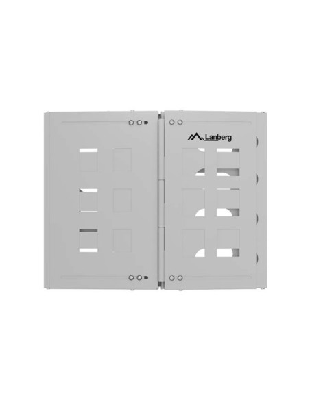 Lanberg Uchwyt Ścienny Rack 19' 8U 497X400/240 Szary