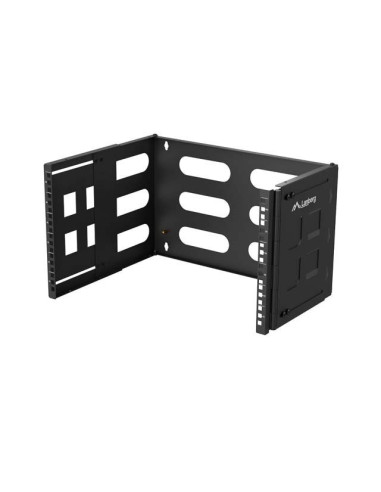 Lanberg Uchwyt Ścienny Rack 19' 6U 497X400/240 Czarny
